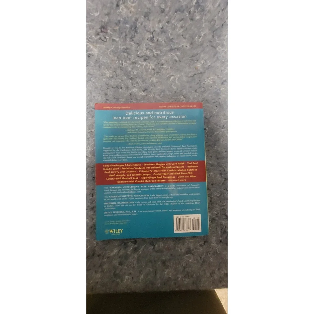 The Healthy‎ Beef Cookbook by Betty Hornick, M.S., R.D.